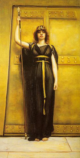 John William Godward A Priestess oil painting picture